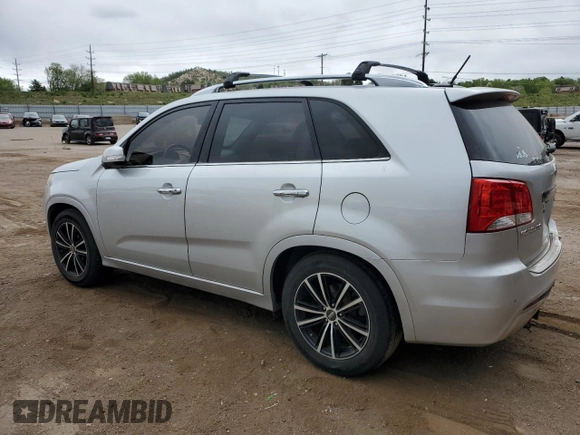 2012 Kia Sorento SX with VIN 5XYKW4A20CG243238, listed as a Copart auction lot 57533915 with 174,954 mi miles and Salvage title. Bid and sale history available at DreamBid. Image 2.