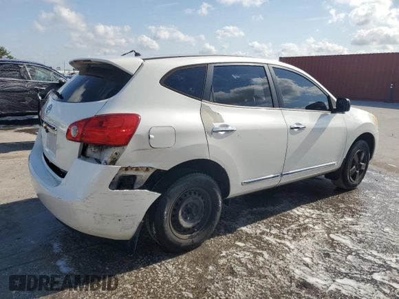 2013 Nissan Rogue S with VIN JN8AS5MT7DW538704, listed as a Copart auction lot 54335365 with 82,327 mi miles and Salvage Title. Bid and sale history available at carsss.com. Image 3.