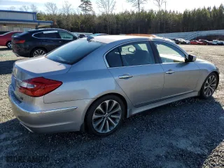 2013 Hyundai Genesis 5.0L R-Spec with VIN KMHGC4DH7DU226737, listed as a Copart auction lot 86535294 with 123,206 mi miles and Salvage Title. Bid and sale history available at carsss.com. Image 3.