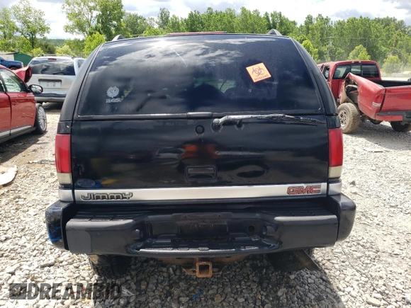 2001 GMC Jimmy SLT with VIN 1GKDT13W612219490, listed as a Copart auction lot 56209614 with 0 mi miles and Non Repairable. Bid and sale history available at carsss.com. Image 6.
