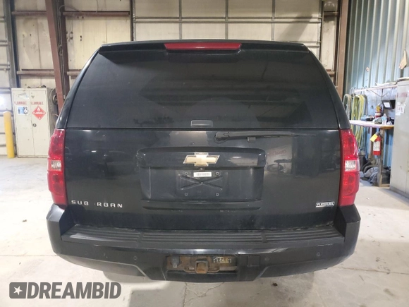 2008 Chevrolet Suburban LTZ with VIN 3GNFK16378G208290, listed as a Copart auction lot 60696725 with 203,426 mi miles and Salvage title. Bid and sale history available at DreamBid. Image 6.
