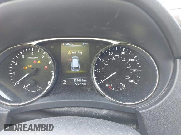 2016 Nissan Rogue S with VIN JN8AT2MV2GW136316, listed as a IAAI auction lot 41921310 with 131,463 mi miles. Bid and sale history available at carsss.com. Image 7.