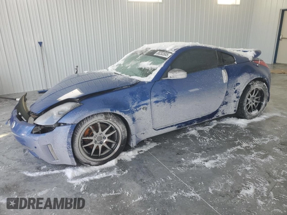 2006 Nissan 350Z Touring with VIN JN1AZ34D96M310550, listed as a Copart auction lot 88203505 with Not Provided miles and Salvage Title. Bid and sale history available at carsss.com. Image 1.
