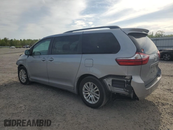 2017 Toyota Sienna XLE Auto Access Seat with VIN 5TDYZ3DC6HS805654, listed as a Copart auction lot 53934235 with 78,756 mi miles and Salvage Title. Bid and sale history available at carsss.com. Image 2.