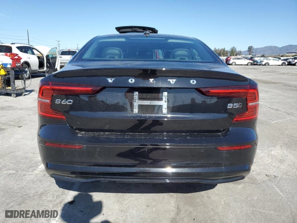 2024 Volvo S60 Plus Dark Theme with VIN 7JRL12TL3RG299436, listed as a Copart auction lot 49722185 with 15,404 mi miles and Salvage Title. Bid and sale history available at carsss.com. Image 6.