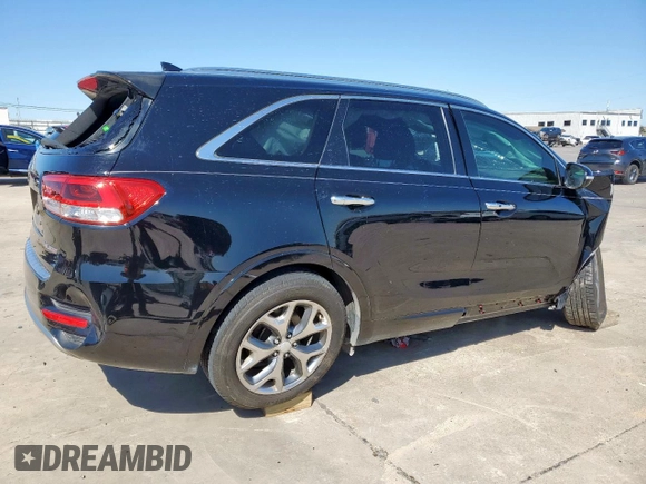 2016 Kia Sorento SXL with VIN 5XYPK4A15GG007988, listed as a Copart auction lot 49733835 with 0 mi miles and Non Repairable. Bid and sale history available at carsss.com. Image 3.