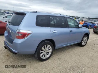 2009 Toyota Highlander Hybrid Limited with VIN JTEEW44A092026481, listed as a Copart auction lot 74761624 with 0 mi miles and Non Repairable. Bid and sale history available at carsss.com. Image 3.