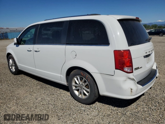 2018 Dodge Grand Caravan SXT with VIN 2C4RDGCG4JR360103, listed as a Copart auction lot 53209605 with 153,827 mi miles and Salvage Title. Bid and sale history available at DreamBid. Image 2.