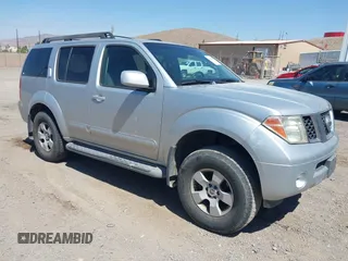 2007 Nissan Pathfinder SE with VIN 5N1AR18W67C602849, listed as a IAAI auction lot 42782372 with 195,956 mi miles and . Bid and sale history available at DreamBid. Image 1.
