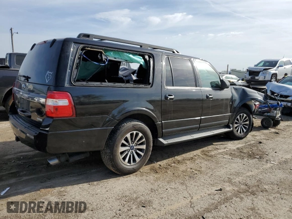 2015 Ford Expedition Max XLT with VIN 1FMJK1JT8FEF11525, listed as a Copart auction lot 52504515 with 157,248 mi miles and Salvage title. Bid and sale history available at DreamBid. Image 3.