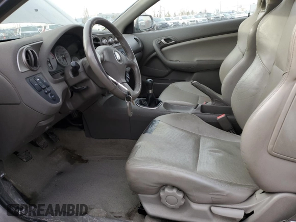 2002 Acura RSX Manual with VIN JH4DC538X2C805852, listed as a Copart auction lot 48005065 with 353,884 mi miles and Salvage title. Bid and sale history available at DreamBid. Image 7.