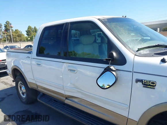 2001 Ford F-150 XLT with VIN 1FTRW08L41KF66947, listed as a IAAI auction lot 42536716 with Not provided miles and . Bid and sale history available at DreamBid. Image 13.