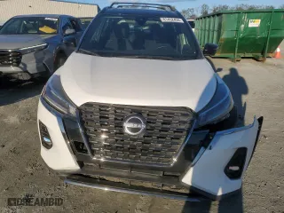 2022 Nissan Kicks SR with VIN 3N1CP5DV0NL479318, listed as a Copart auction lot 81452434 with 56,857 mi miles and Clean Title. Bid and sale history available at carsss.com. Image 5.