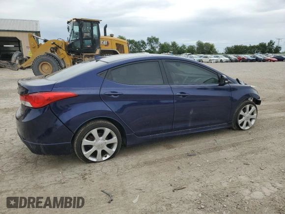 2013 Hyundai Elantra GLS z VIN 5NPDH4AE8DH232317, wystawiony jako Copart lot #58435615 z przebiegiem 116 501 mil mil oraz Tytuł czysty. Historia ofert i sprzedaży dostępna na DreamBid. Obrazek 3.