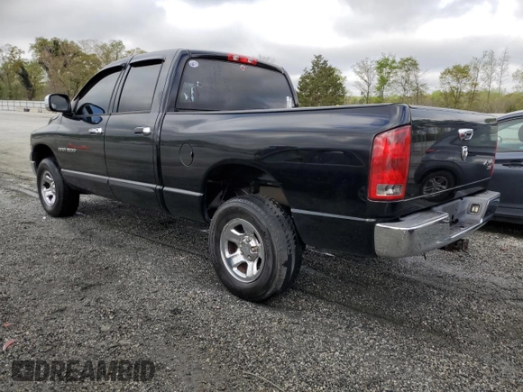 2005 Dodge 1500 SLT with VIN 1D7HU18D65S216800, listed as a Copart auction lot 51953825 with Not Provided miles and Salvage Title. Bid and sale history available at DreamBid. Image 2.