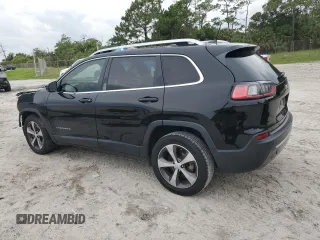 2019 Jeep Cherokee Limited with VIN 1C4PJLDB5KD427727, listed as a Copart auction lot 59300595 with 153,147 mi miles and Non repairable. Bid and sale history available at DreamBid. Image 2.