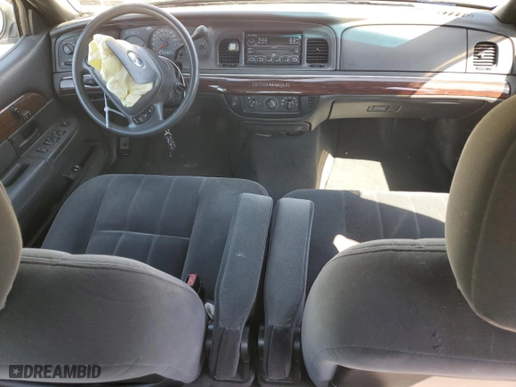 2004 Mercury Grand Marquis GS with VIN 2MEFM74W64X610707, listed as a Copart auction lot 49430335 with 98,719 mi miles and Salvage Title. Bid and sale history available at carsss.com. Image 8.