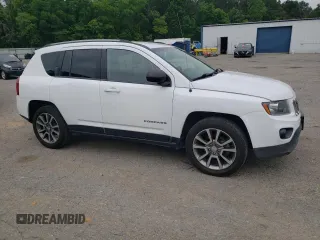 2017 Jeep Compass 75th Anniversary Edition with VIN 1C4NJDBB5HD168276, listed as a Copart auction lot 54516835 with 95,153 mi miles and Clean Title. Bid and sale history available at carsss.com. Image 4.