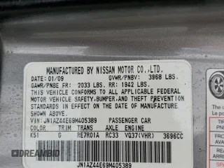 2009 Nissan 370Z z VIN JN1AZ44E69M405389, wystawiony jako Copart lot #43340975 z przebiegiem 31 521 mil mil oraz Szkoda całkowita • Salvage title. Historia ofert i sprzedaży dostępna na DreamBid. Obrazek 14.