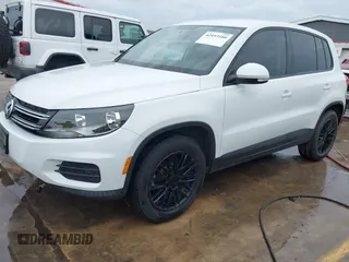 2017 Volkswagen Tiguan S with VIN WVGAV7AX8HK046181, listed as a IAAI auction lot 42493160 with 65,609 mi miles and . Bid and sale history available at DreamBid. Image 21.