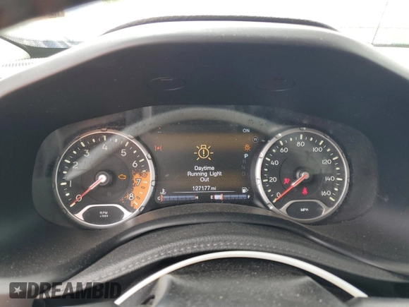 2016 Jeep Renegade Trailhawk with VIN ZACCJBCTXGPD68217, listed as a Copart auction lot 60871725 with 127,177 mi miles and Salvage title. Bid and sale history available at DreamBid. Image 9.