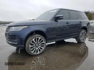 2020 Land Rover Range Rover P525 HSE z VIN SALGS2SE7LA588533, wystawiony jako Copart lot #44499365 z przebiegiem 32 968 mil mil oraz Szkody całkowita. Historia ofert i sprzedaży dostępna na DreamBid. Obrazek 1.