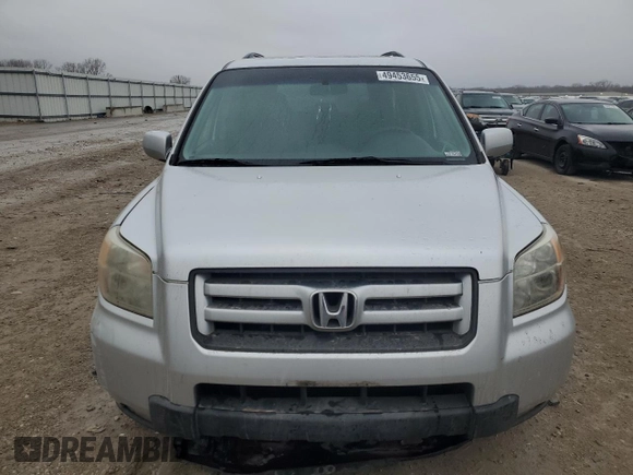 2008 Honda Pilot SE z VIN 5FNYF28378B005821, wystawiony jako Copart lot #49453655 z przebiegiem 200 804 mil mil oraz Szkoda całkowita • Salvage title. Historia ofert i sprzedaży dostępna na DreamBid. Obrazek 5.