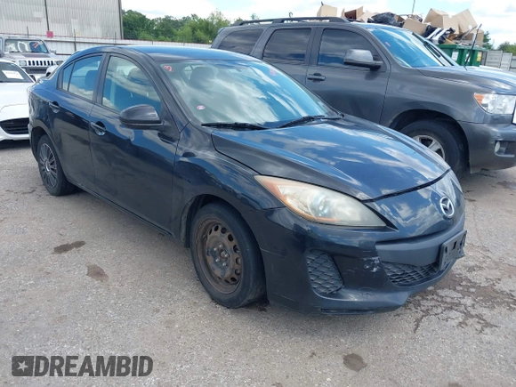 2013 Mazda 3 i Sport with VIN JM1BL1U75D1827604, listed as a IAAI auction lot 42240344 with 18,526 mi miles and . Bid and sale history available at DreamBid. Image 1.