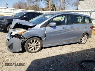 2012 Mazda Mazda5 Grand Touring with VIN JM1CW2DL8C0123187, listed as a Copart auction lot 48668195 with 104,240 mi miles and Clean Title. Bid and sale history available at carsss.com. Image 1.