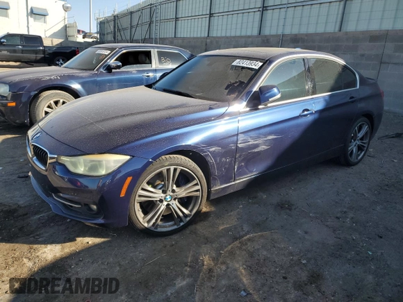 2017 BMW 3 Series 340i xDrive with VIN WBA8B7C59HK806459, listed as a Copart auction lot 82413934 with 60,421 mi miles and Salvage Title. Bid and sale history available at carsss.com. Image 1.