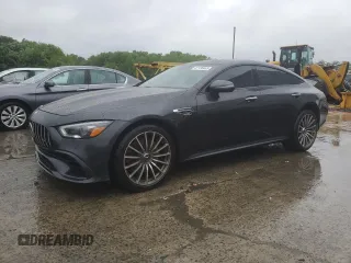 2020 Mercedes-Benz AMG GT 53 z VIN WDD7X6BB7LA013893, wystawiony jako Copart lot #57138465 z przebiegiem 63 168 mil mil oraz Nie do naprawy. Historia ofert i sprzedaży dostępna na DreamBid. Obrazek 1.