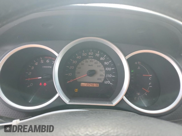 2006 Toyota Tacoma with VIN 5TEMU52N16Z208425, listed as a Copart auction lot 62298415 with 204,676 mi miles and Salvage title. Bid and sale history available at DreamBid. Image 9.