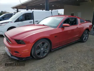 2013 Ford Mustang V6 with VIN 1ZVBP8AM7D5200710, listed as a Copart auction lot 46943765 with 140,327 mi miles and Salvage Title. Bid and sale history available at carsss.com. Image 1.