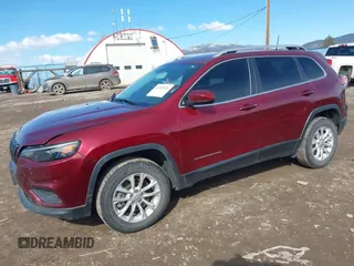 2019 Jeep Cherokee Latitude with VIN 1C4PJMCB2KD473832, listed as a IAAI auction lot 41555931 with 104,990 mi miles and . Bid and sale history available at DreamBid. Image 18.