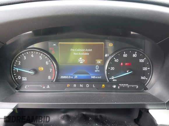 2023 Ford Explorer XLT with VIN 1FMSK7DH9PGB87649, listed as a IAAI auction lot 42271454 with 26,860 mi miles and . Bid and sale history available at DreamBid. Image 7.