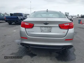 2015 Kia Optima LX with VIN KNAGM4A78F5584534, listed as a IAAI auction lot 42182927 with 63,225 mi miles and . Bid and sale history available at carsss.com. Image 16.
