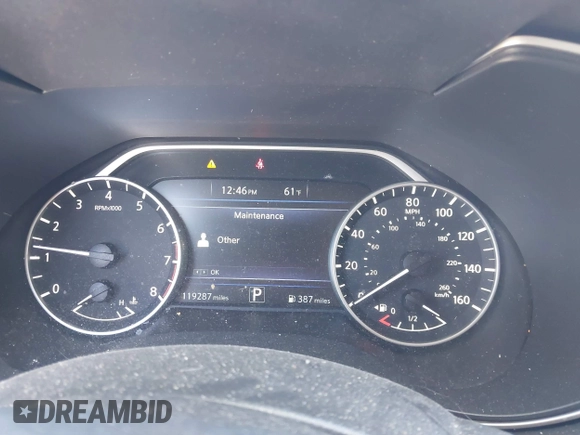 2016 Nissan Maxima 3.5 SV with VIN 1N4AA6APXGC445036, listed as a IAAI auction lot 41660079 with 119,287 mi miles. Bid and sale history available at carsss.com. Image 7.