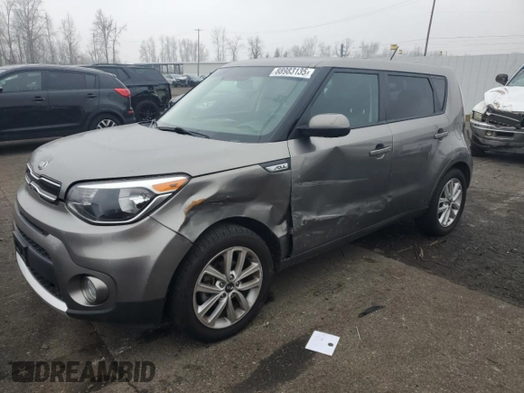 2018 Kia Soul + with VIN KNDJP3A54J7529603, listed as a Copart auction lot 88983135 with 70,438 mi miles and Salvage Title. Bid and sale history available at DreamBid. Image 1.