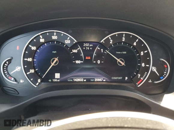 2019 BMW X3 sDrive30i z VIN 5UXTR7C50KLF25890, wystawiony jako Copart lot #56860855 z przebiegiem 142 832 mil mil oraz Szkoda całkowita • Salvage title. Historia ofert i sprzedaży dostępna na DreamBid. Obrazek 9.