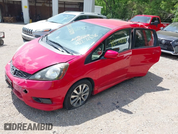 2012 Honda Fit Sport with VIN JHMGE8H54CC030747, listed as a IAAI auction lot 42272618 with 115,347 mi miles and . Bid and sale history available at DreamBid. Image 2.