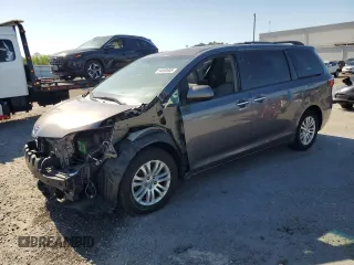2016 Toyota Sienna XLE with VIN 5TDYK3DC6GS727718, listed as a Copart auction lot 54650605 with 90,380 mi miles and Salvage Title. Bid and sale history available at DreamBid. Image 1.