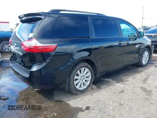2017 Toyota Sienna XLE with VIN 5TDDZ3DC8HS186246, listed as a IAAI auction lot 41818631 with 182,583 mi miles and . Bid and sale history available at DreamBid. Image 4.