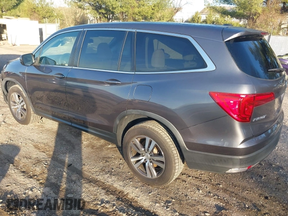 2017 Honda Pilot EX-L z VIN 5FNYF6H70HB069712, wystawiony jako IAAI lot #41828893 z przebiegiem 70 061 mil mil oraz . Historia ofert i sprzedaży dostępna na DreamBid. Obrazek 3.