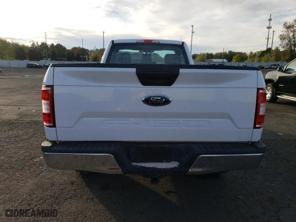 2019 Ford F-150 XL with VIN 1FTMF1C5XKKD08569, listed as a Copart auction lot 77838764 with 53,488 mi miles and Salvage Title. Bid and sale history available at carsss.com. Image 6.