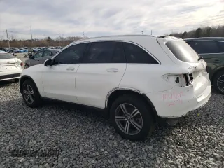 2020 Mercedes-Benz GLC with VIN WDC0G8EBXLF718526, listed as a Copart auction lot 49490685 with 75,023 mi miles and Salvage Title. Bid and sale history available at carsss.com. Image 2.