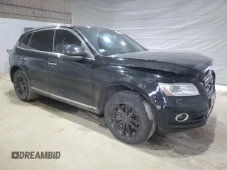 2015 Audi Q5 Premium Plus with VIN WA1LFAFP1FA061764, listed as a Copart auction lot 65063545 with 124,433 mi miles and Clean title. Bid and sale history available at DreamBid. Image 4.