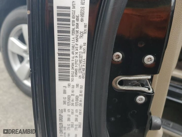 2010 Dodge Ram 1500 Laramie with VIN 1D7RV1CT4AS132713, listed as a Copart auction lot 73754104 with 212,906 mi miles and Salvage Title. Bid and sale history available at carsss.com. Image 12.