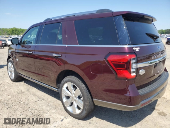 2024 Ford Expedition King Ranch with VIN 1FMJU1P81REB01523, listed as a Copart auction lot 53421195 with 3,428 mi miles and Salvage title. Bid and sale history available at DreamBid. Image 2.