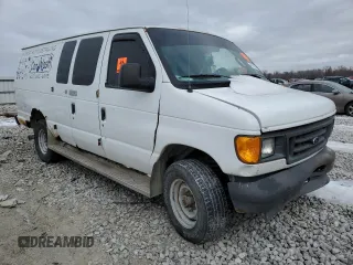 2003 Ford Econoline Cargo with VIN 1FTSS34F33HB68059, listed as a Copart auction lot 42152655 with 435,486 mi miles and Clean Title. Bid and sale history available at DreamBid. Image 4.