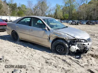 2005 Toyota Camry LE with VIN JTDBF32K750162268, listed as a Copart auction lot 53074715 with 230,037 mi miles and Salvage Title. Bid and sale history available at DreamBid. Image 4.